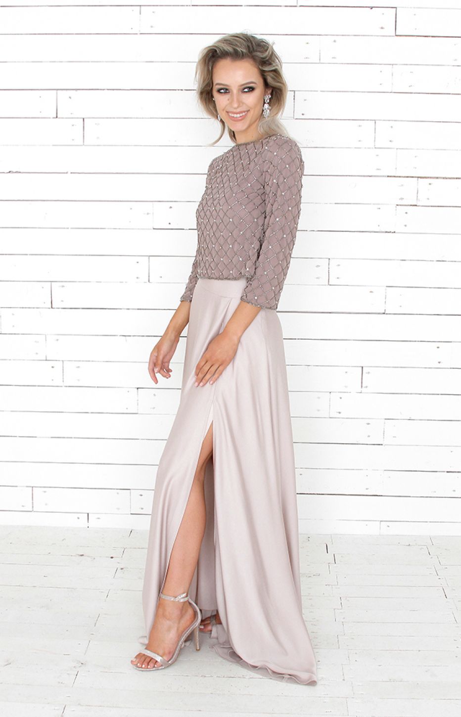 Rumi Skirt -Taupe
