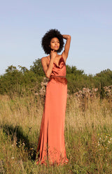 Rian Gown - Rust