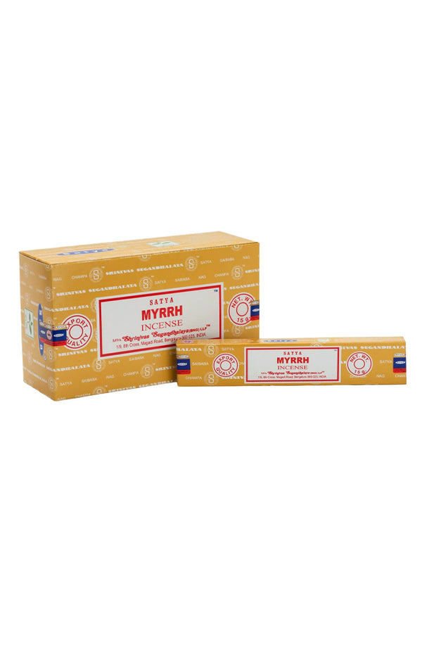 Satya Myrrh Incense Sticks